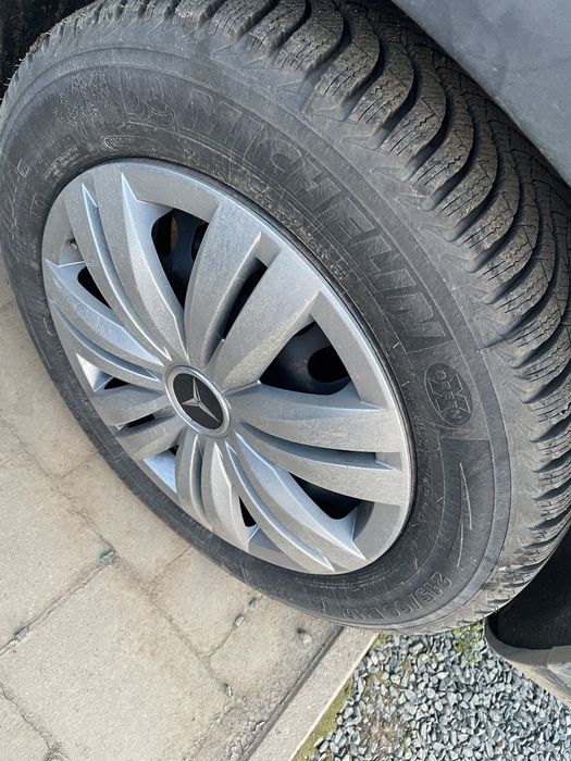 Jante Mercedes cu senzori R17 si anvelope vara Michelin 215/60/17