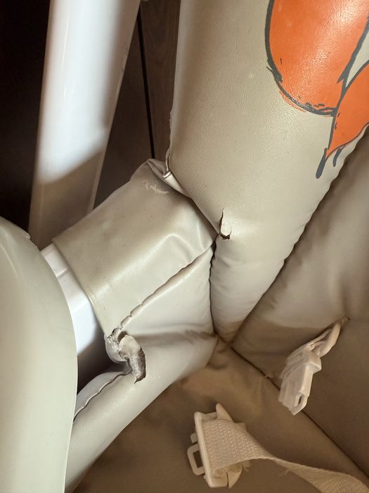 Столче за хранене MONI Muffin сив