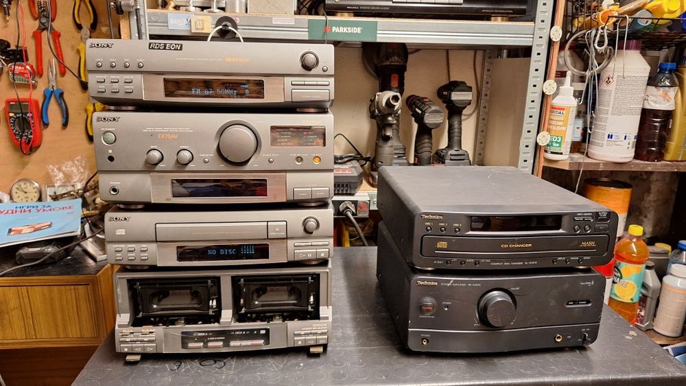 Аудио система Sony и Technics