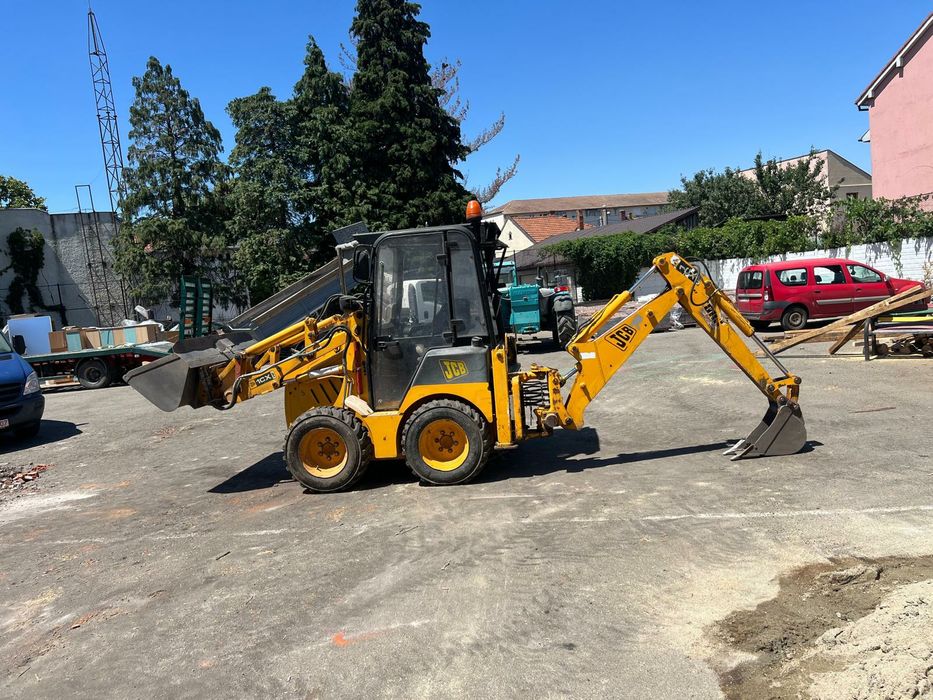 Vând/schimb/variante- jcb1cx - cu Camion cu macara