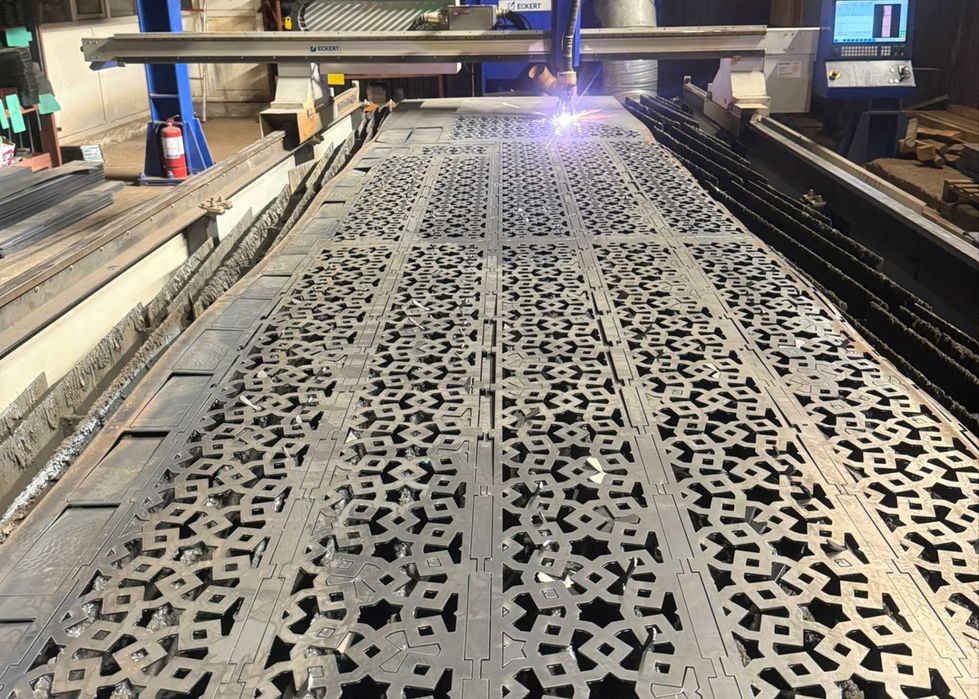 Debitare tabla CNC plasma pana la 35mm, placi hala, profile, sudura