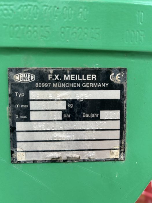 Полуремарке/гондола Meiller