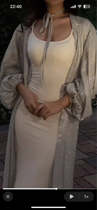 Блестящая абайка