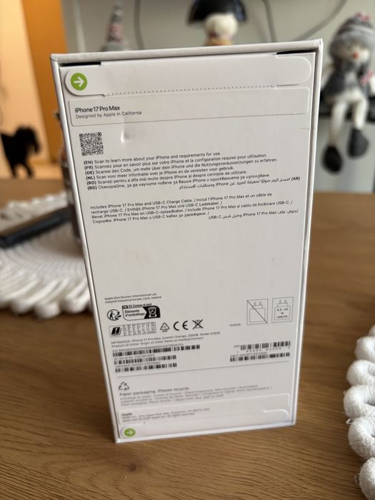Iphone 17 pro Max 256bg НОВ