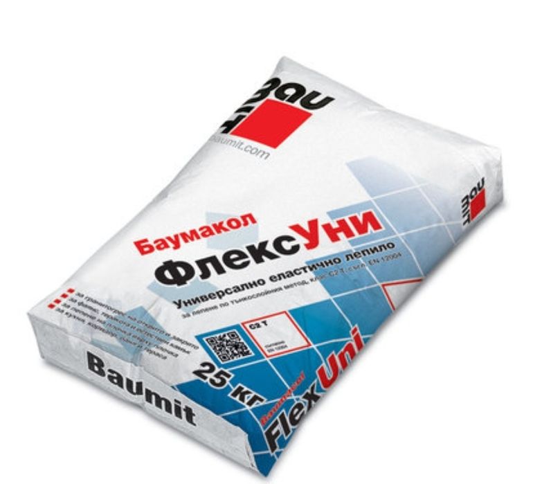 Баумит Флекс Уни-лепило за плочки