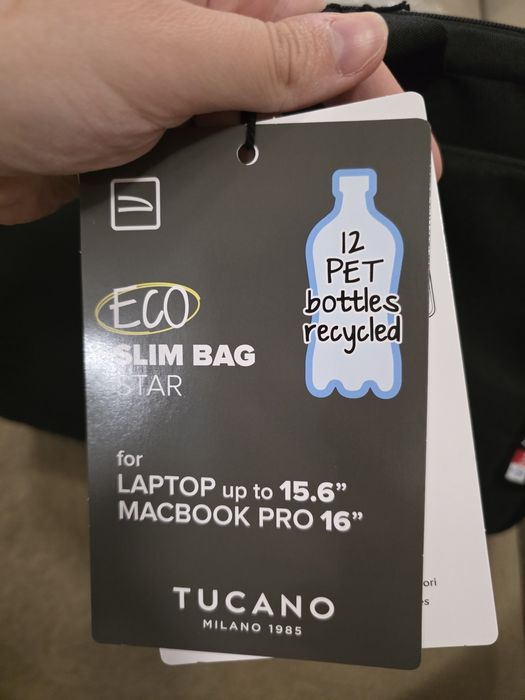 Чанта за лаптоп Tucano Milano ECO - 15,6