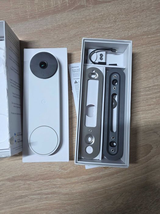 2 x Videointerfon Google Nest Doorbell cu baterii