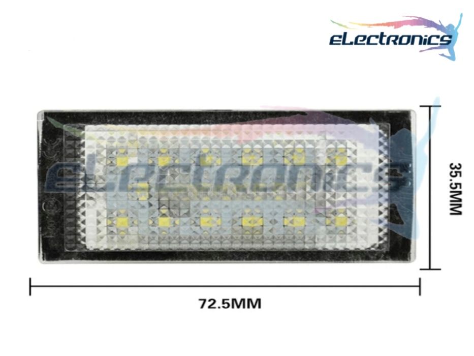 Комплект LED Плафони за регистрационен номер BMW Е46 4D 98-03