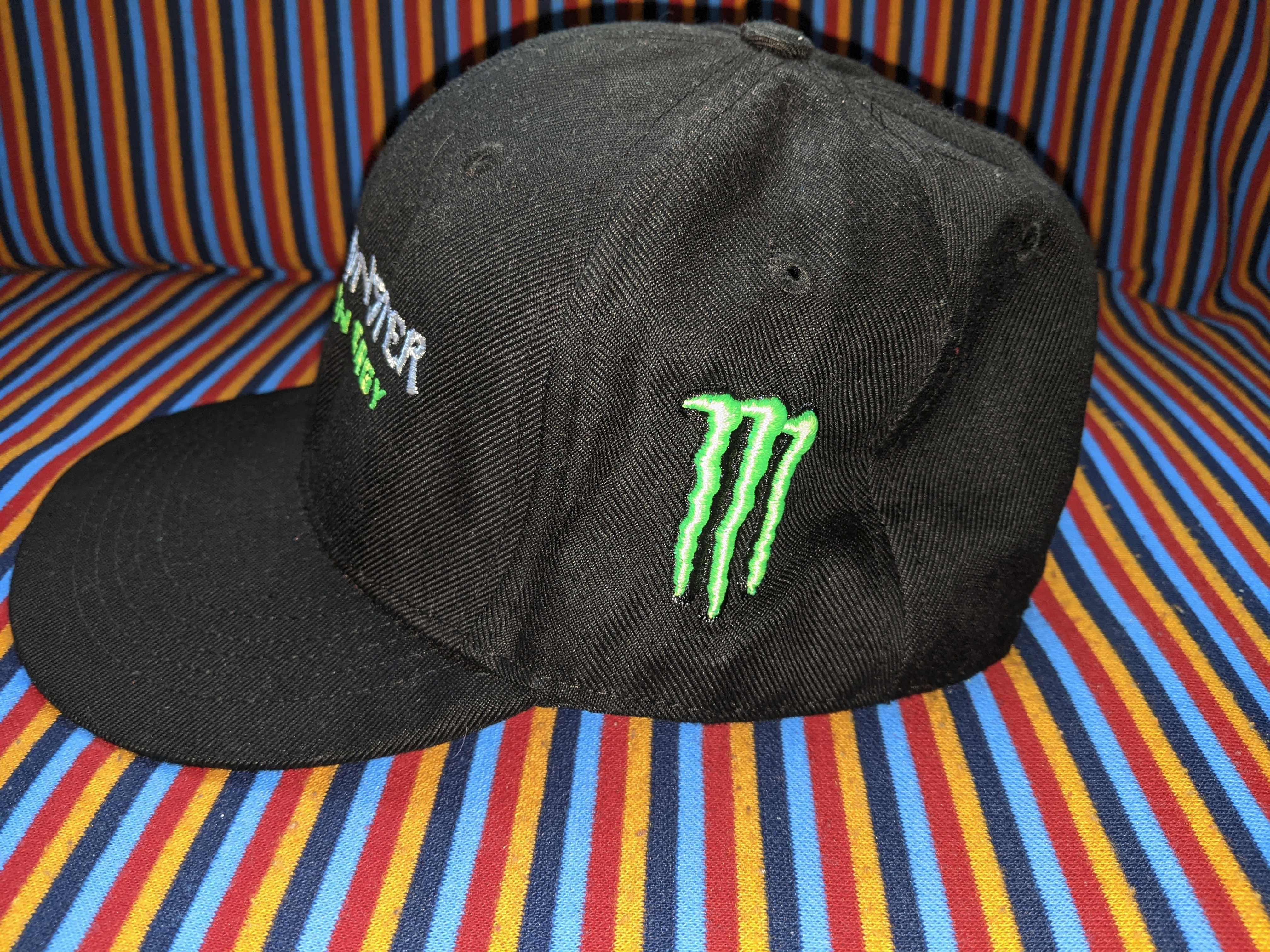 Șapcă Monster Energy și DC - verde pe negru