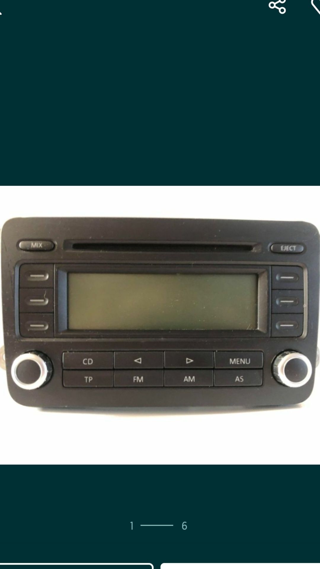 Radio CD Passat