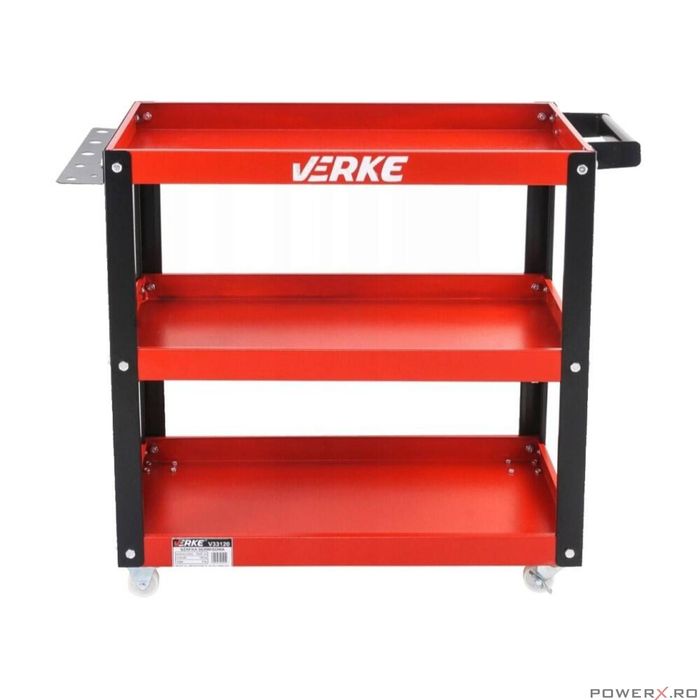 Raft, dulap organizator cu 3 compartimente pentru scule, unelte, Verke