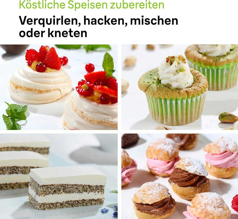 Ръчен миксер Braun MultiMix 5 HM5137WH, 750W, 9 скорости,Turbo