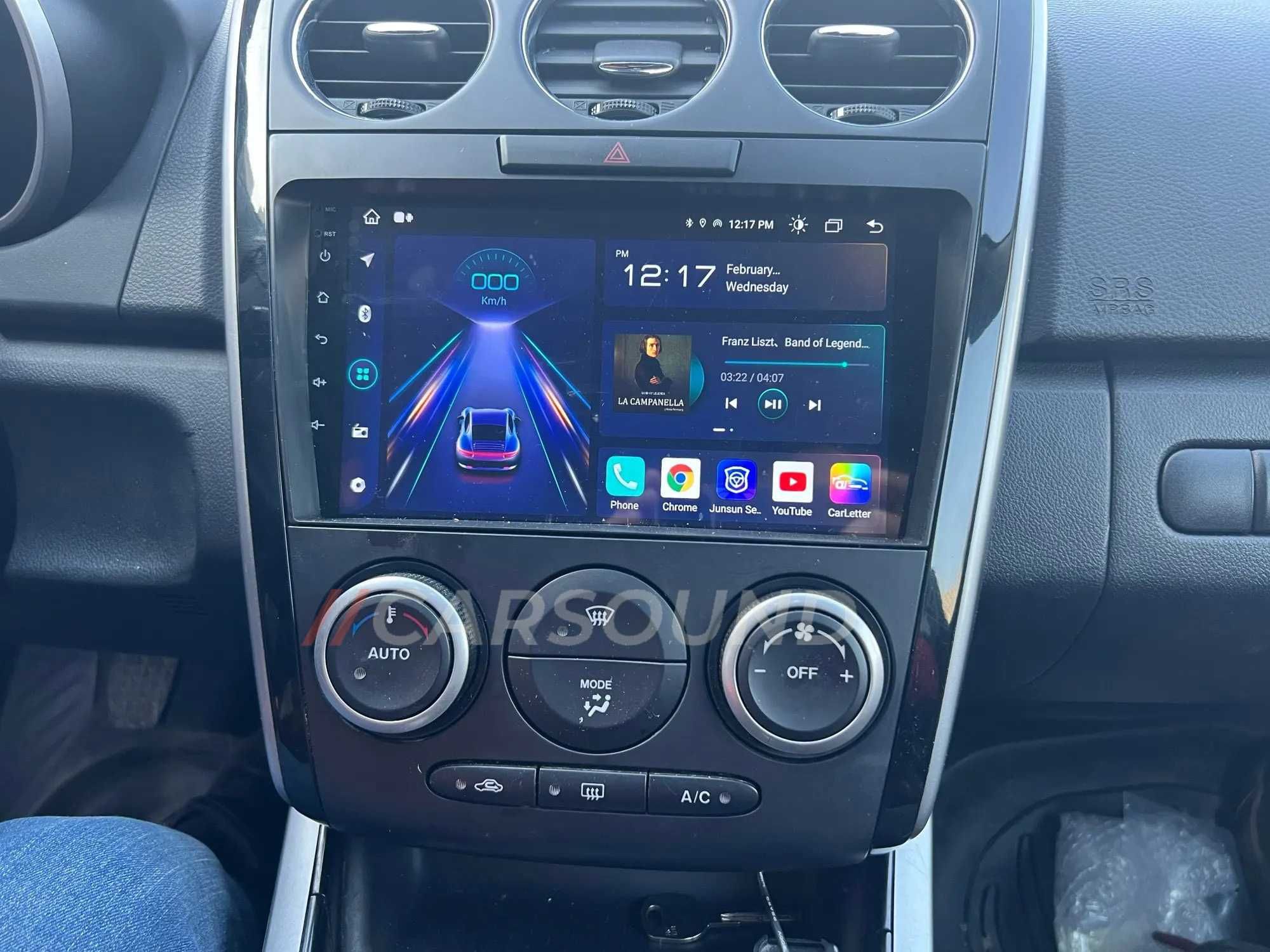 Mazda CX-7 - 9" Мултимедия Android 14 Мазда ЦХ-7 Навигация Андроид