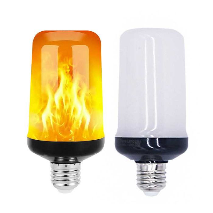 LED Крушка Ефект на Пламък 5W Е27 Е14 Уют Романтика за Дома Градината