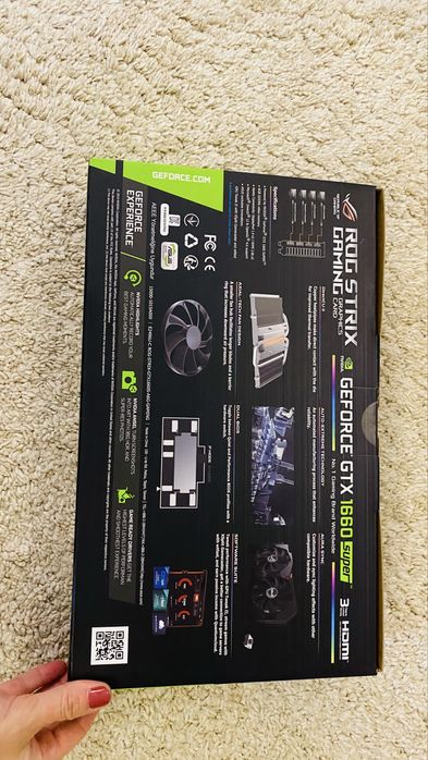Placa video ASUS ROG Strix GeForce GTX 1660 SUPER Advanced 6GB