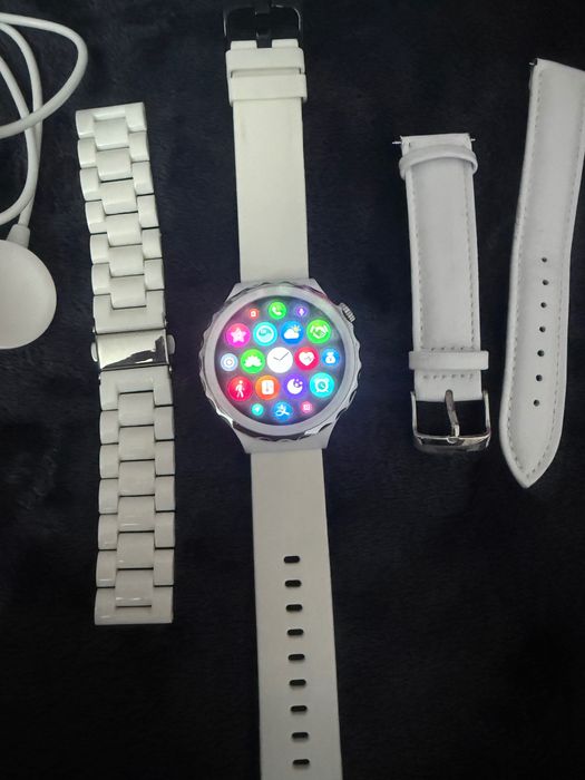 Смарт часовник бял