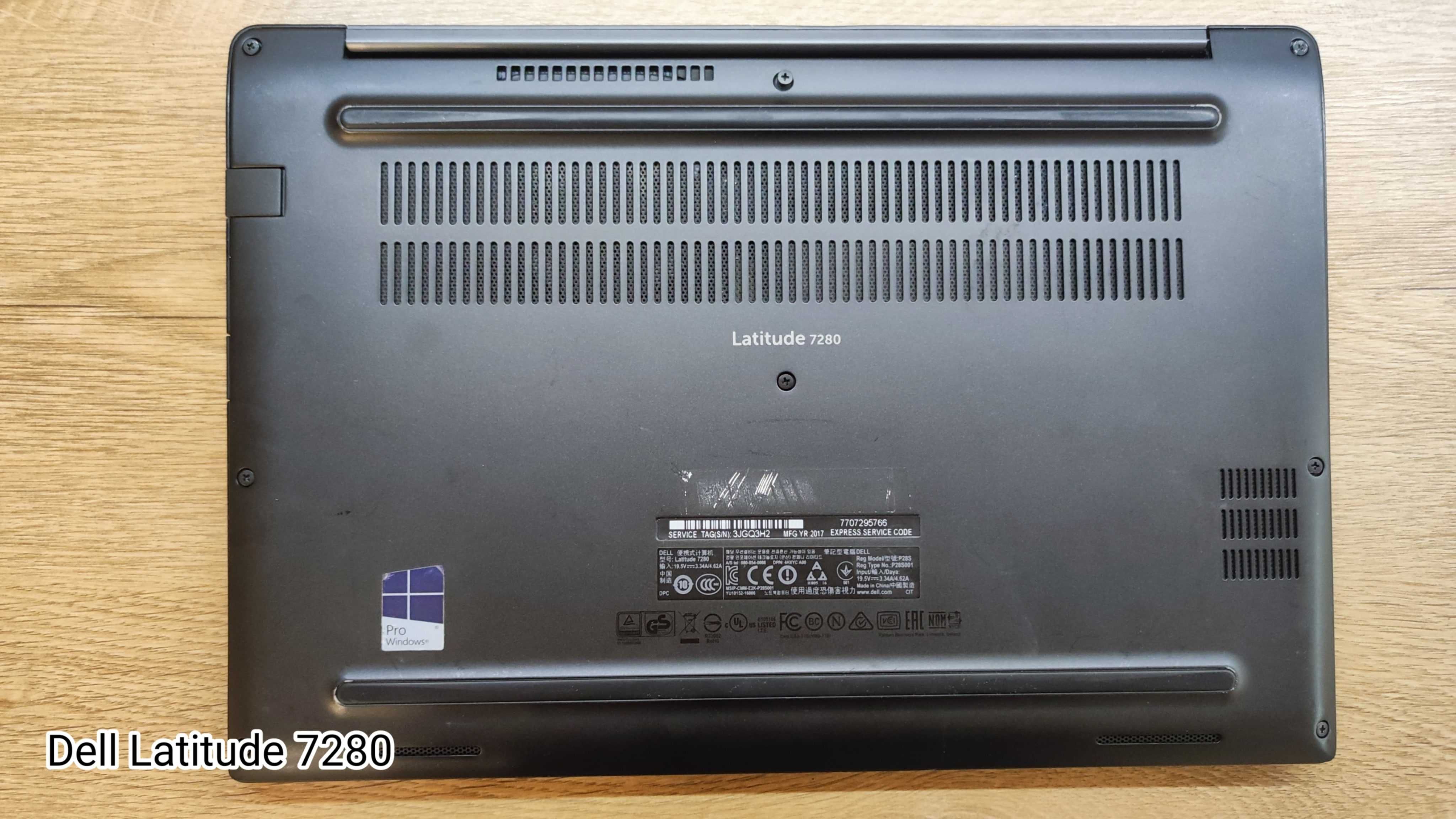 Dell Latitude 7280  i5-7200  8GB RAM  256GB  NvME