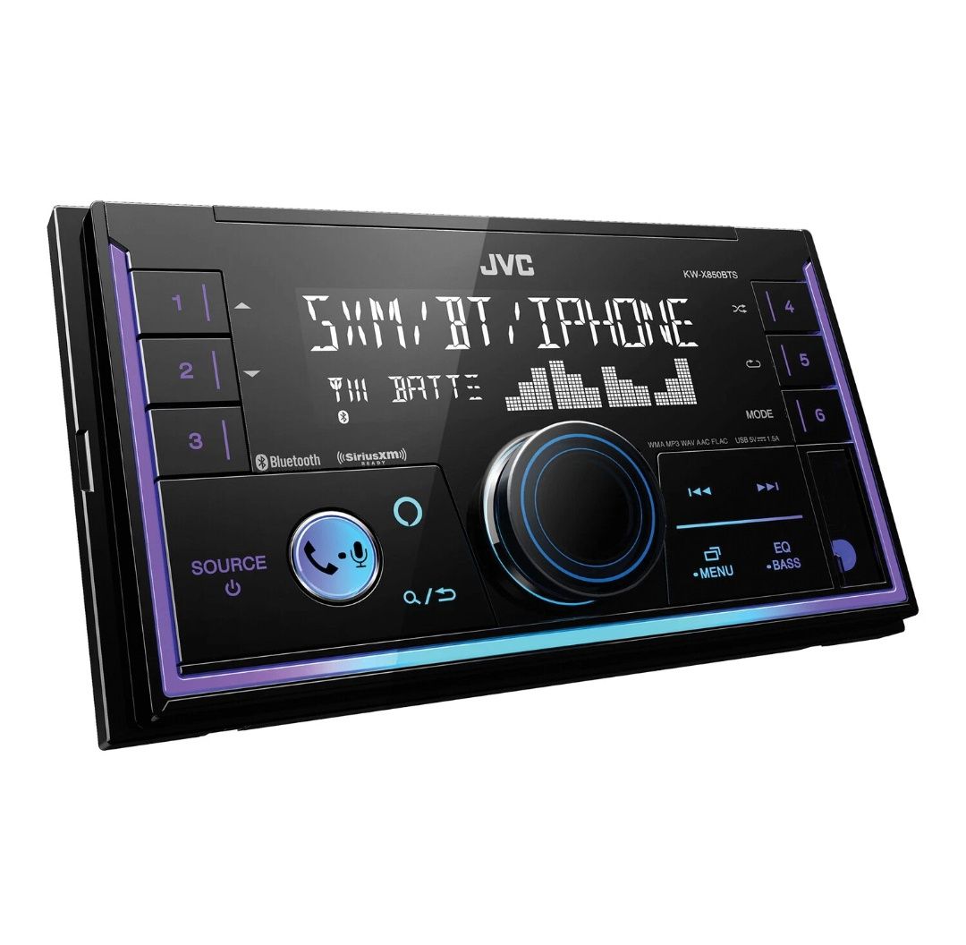 JVC KW-X850BT двоен дин ресийвър