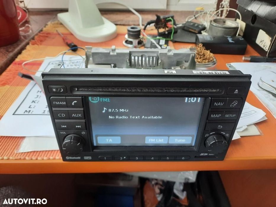 Navigatie nissan qashqai decodare PIN Safe