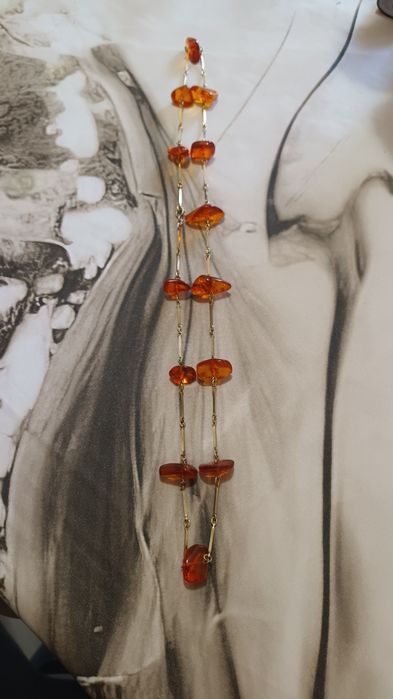 Vând Colier Aur 8 13 Pietre Opal