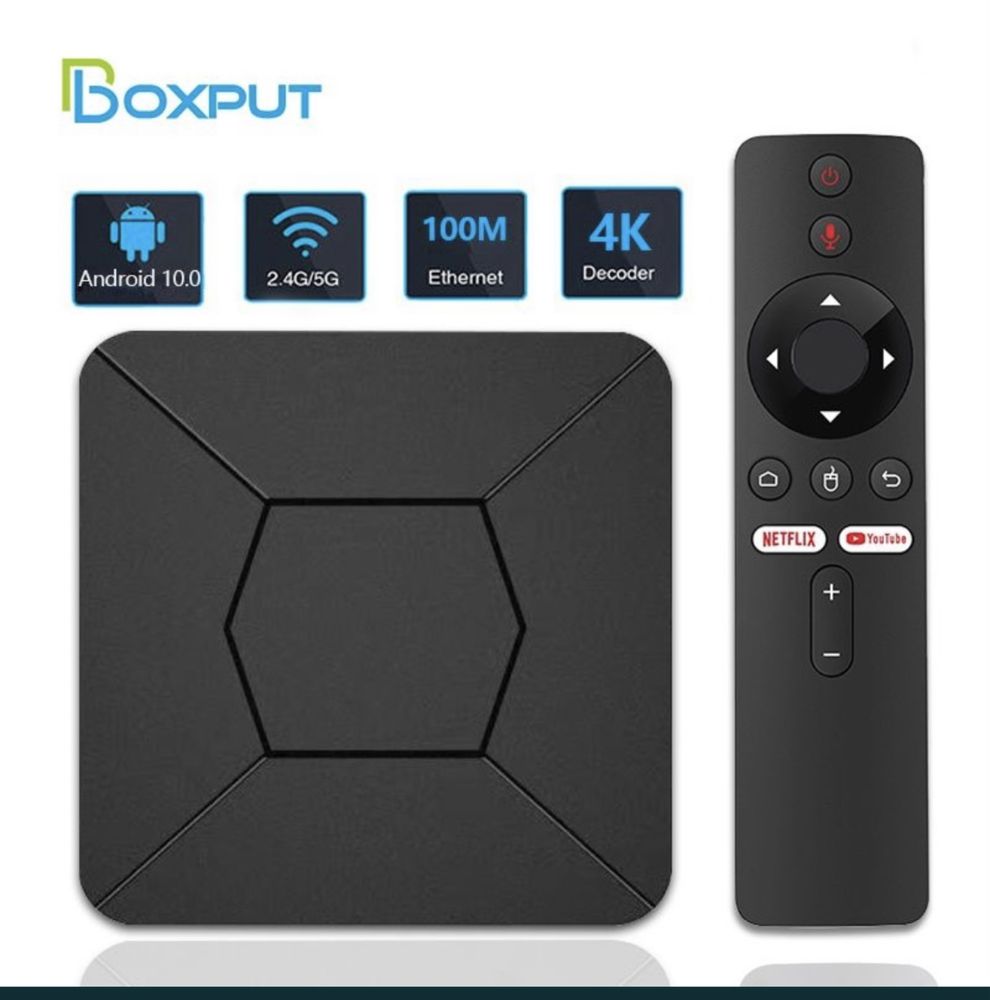 Smart tv box tv box android Q5M