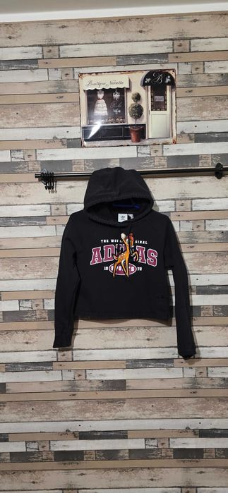 Adidas S- дамски къс суичър (х-442)