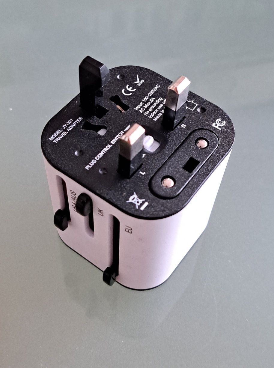 Travel adapter priza universala uk usa eu aus adaptor calatorie