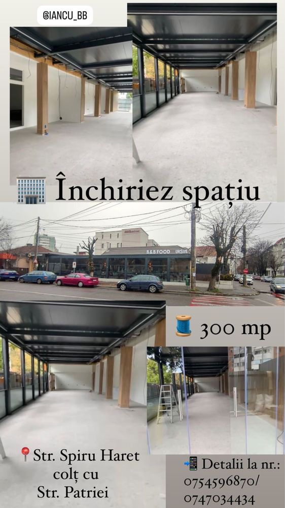 Spatiu comercial de inchiriat