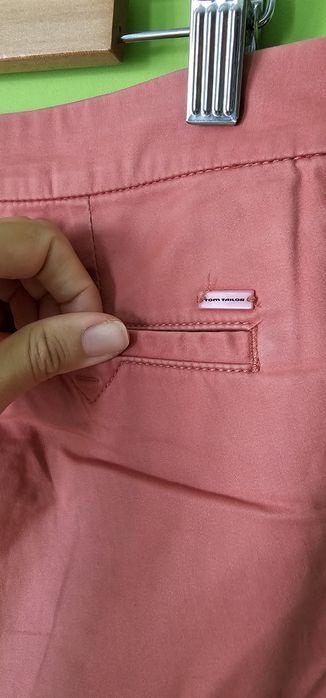 Дамски панталон на Tom Tailor- цвят праскова