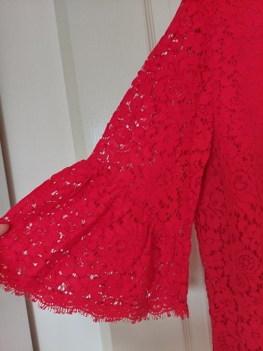 Лот Червени: блуза и рокля