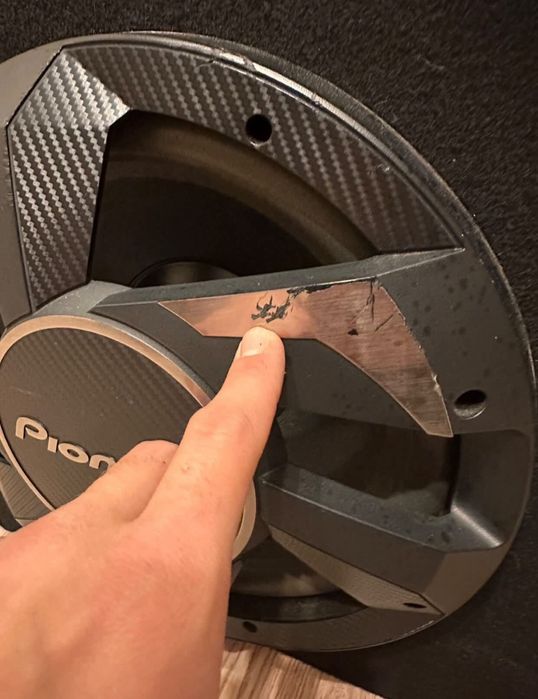 Pioneer TS-WX300A/350W-12" активна бас каса