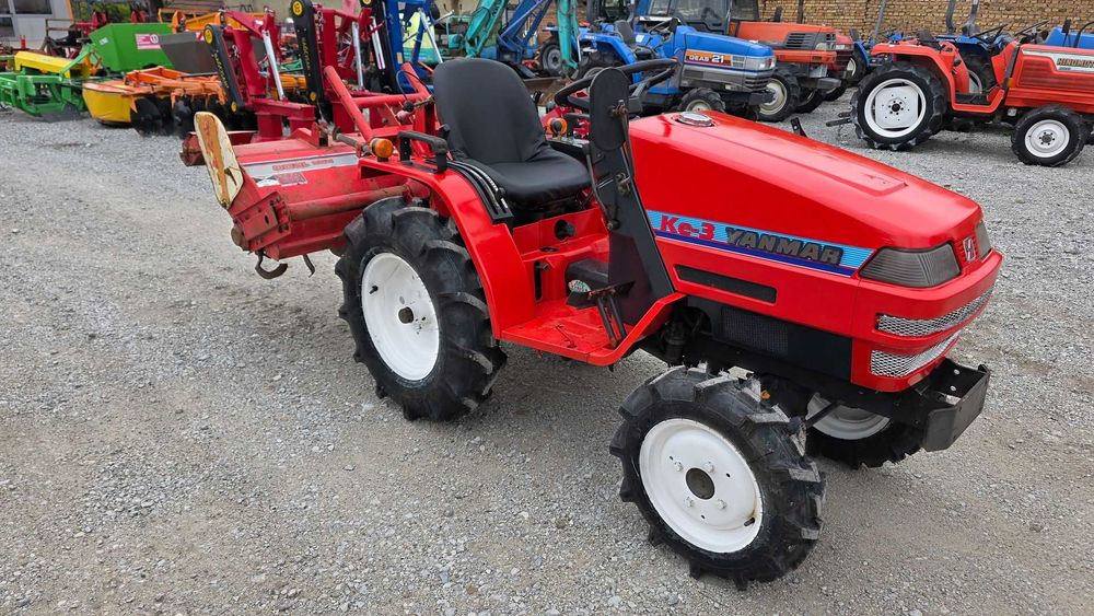 Японски трактор Yanmar KE-3 с фреза, 4х4, 13.5 кс, АраБГ Джолев