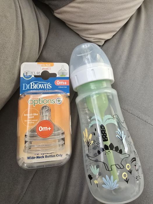 Dr Brown's шише и нови биберони