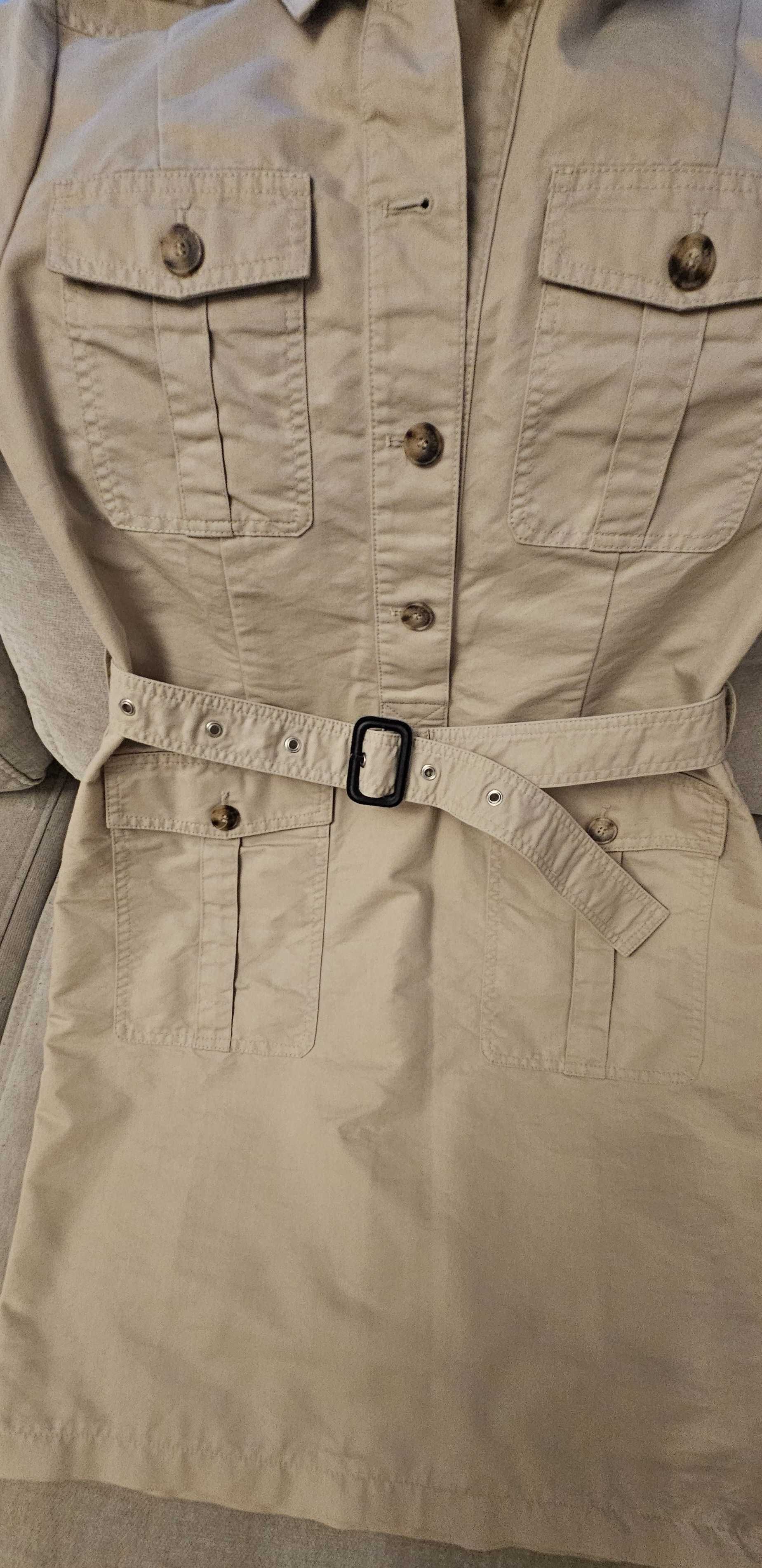 Рокля BURBERRY стил сафари, размер XS-S