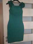 Rochie ocazie verde inchis