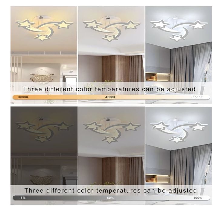 Lampa LED cu stelute