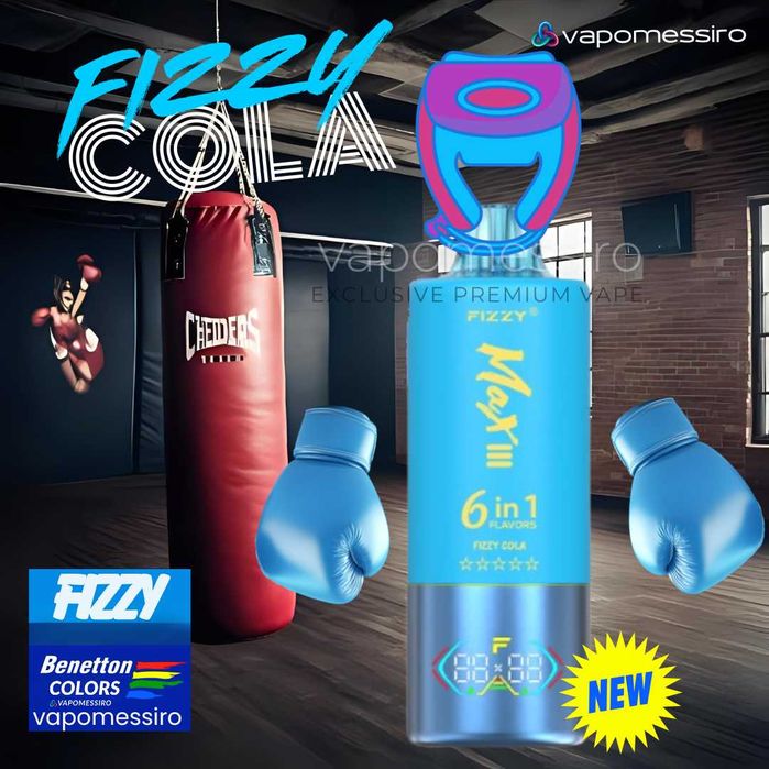 Vape Fizzy Benetton New Flavors 6 in 1 arome