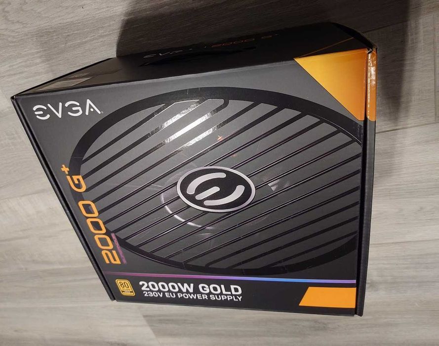 Sursă (PSU) EVGA SuperNOVA 2000 G+ – 2000W, 80+ Gold, nouă, sigilată