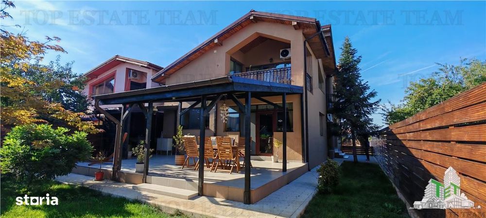 Vila superba, individuala 5 camere, teren 605mp, gradina amenajata, cu