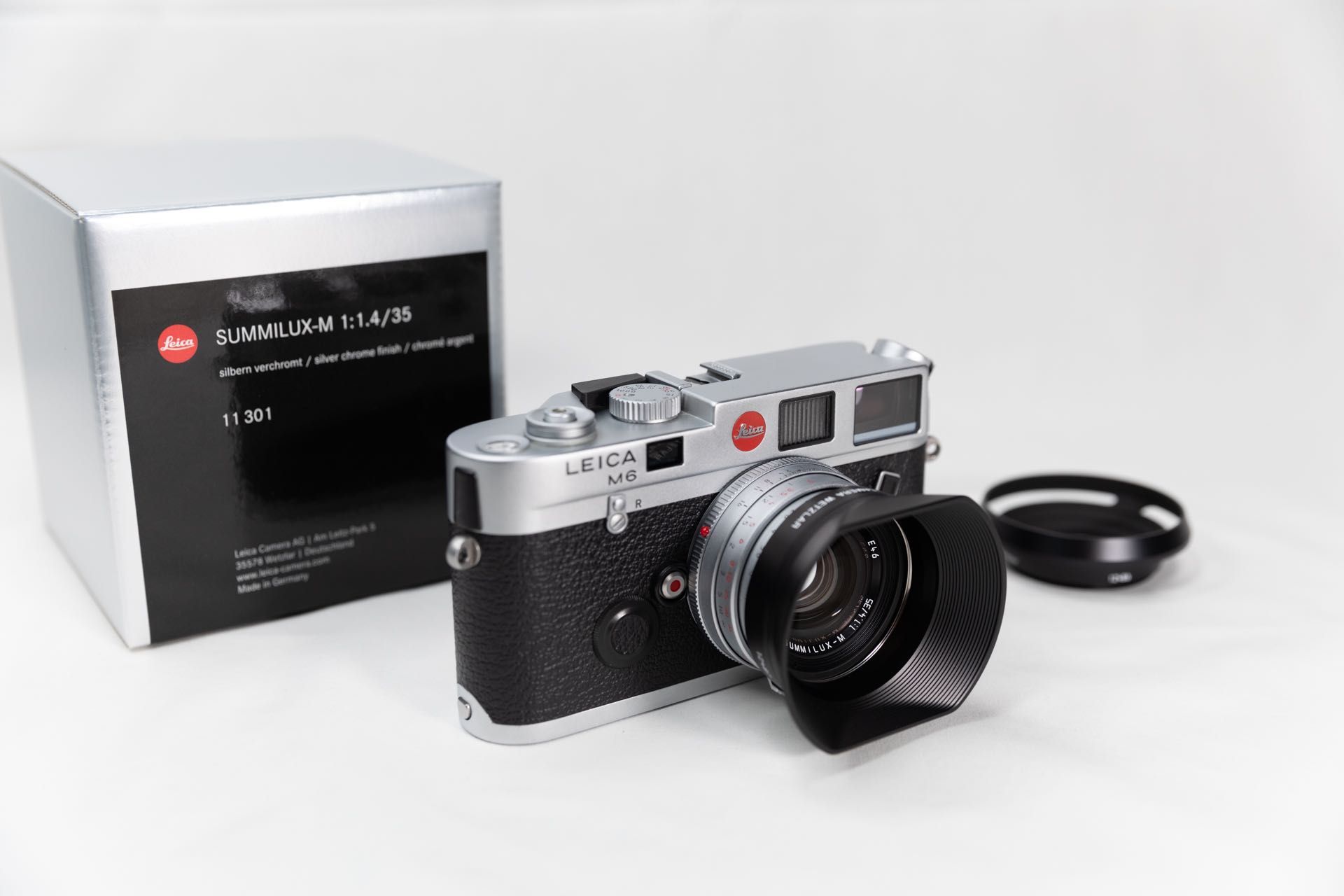 Obiectiv Leica SUMMILUX-M 35 f/1.4 Steel Rim - 2022 Edition - NOU