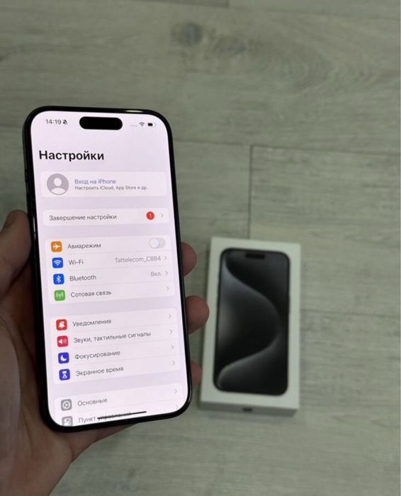 iPhone 15 Pro 256Gb с гарантией