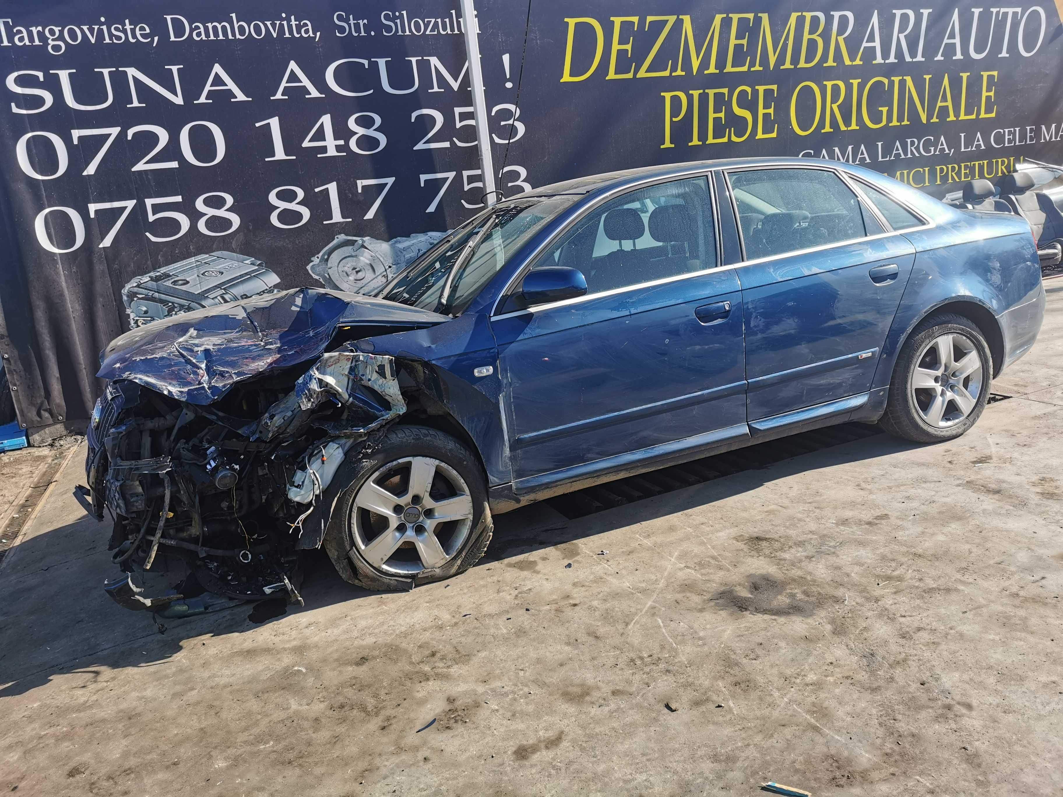 Dezmemembrez Audi A4 B7 2.0d/Automat/Motor/Cutie/Jante/Grila/Volan