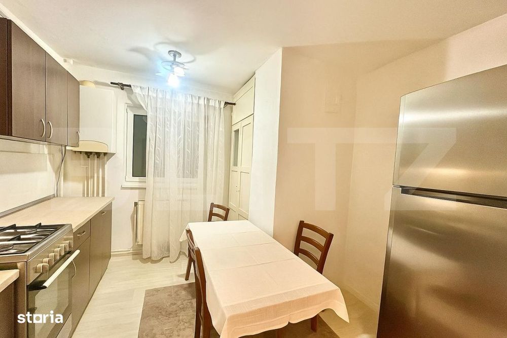 Apartament 2 camere,etajul 2,mobilat,zona Cetate