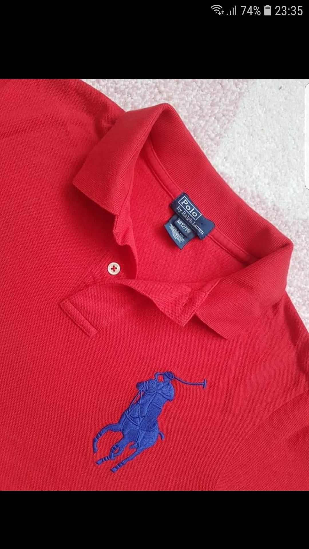 Tricou baieti Ralph Lauren original, 12-14 ani