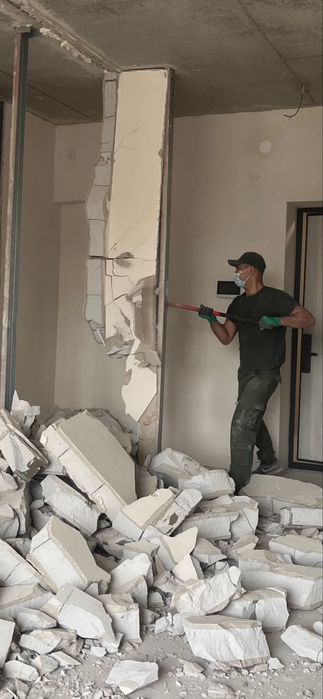 Демонтаж разрушение