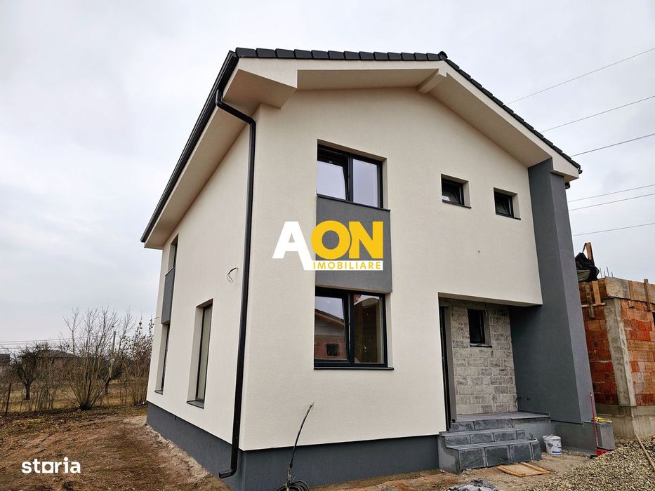 Casa semifinisata, 4 camere, 3 bai, 339 mp teren, zona Valea Popii