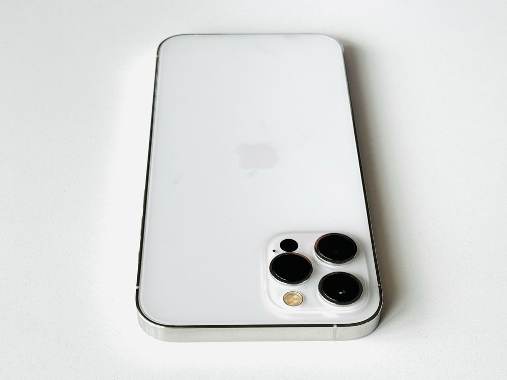 Iphone 12 Pro Max 128GB Silver 98%! Гаранция 6 месеца