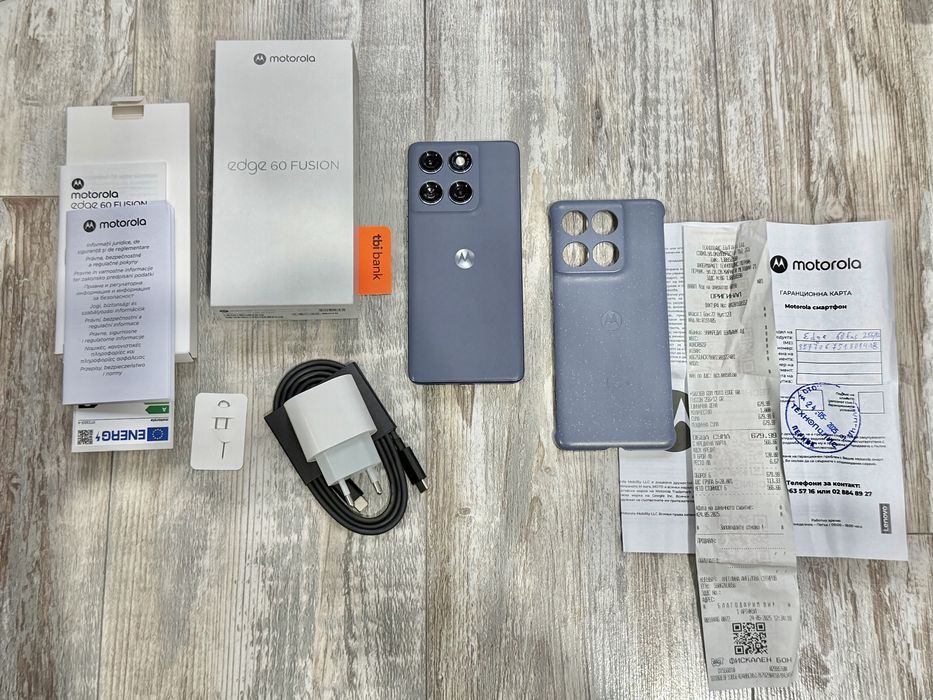 Motorola Edge 60 Fusion 5G 256 GB 12+12 GB Ram Като Нов и Гаранционен