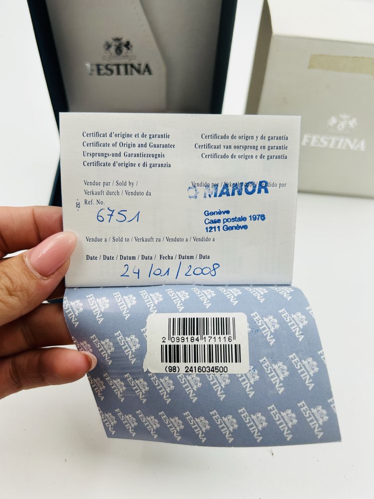 Festina мъжки часовник