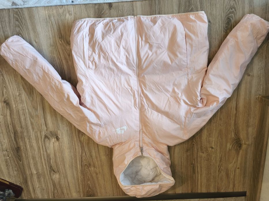 Двулицево дамско яке естествен пух  Nike p-p XL